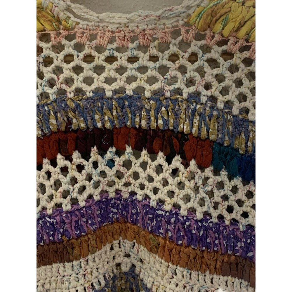 Anthropologie Colorful Crochet Cardigan - Picture 7 of 11